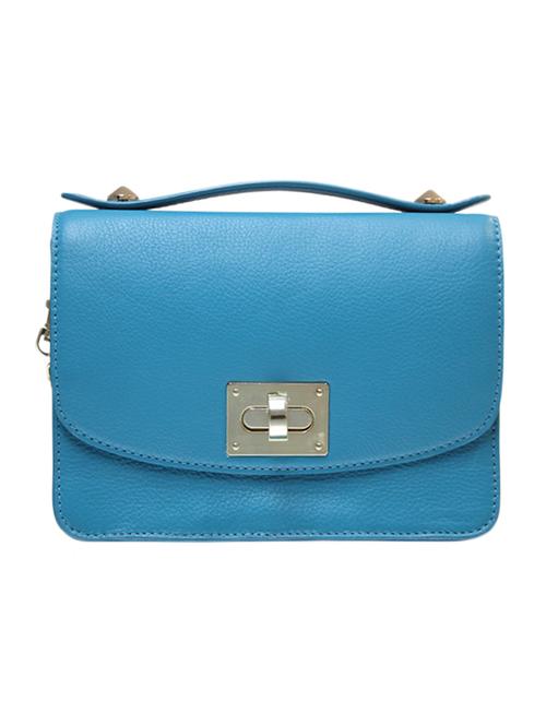 blue leather sling bag - 10707974 - Very Small Image - 1