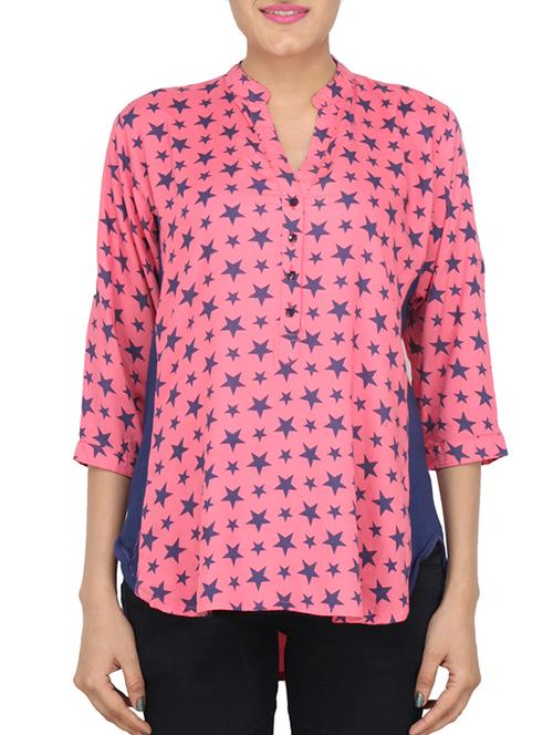 pink cotton shirt - 10708902 - Very Small Image - 1