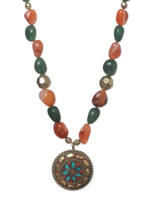 multicolor stones necklace - 10711495 - Very Small Image - 1