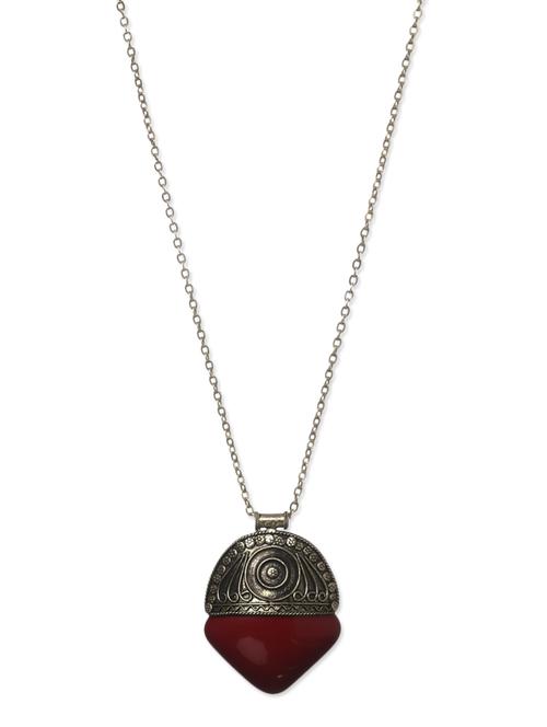 red metal alloy necklace - 10711506 - Very Small Image - 1
