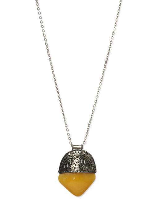 yellow metal alloy necklace - 10711507 - Very Small Image - 1