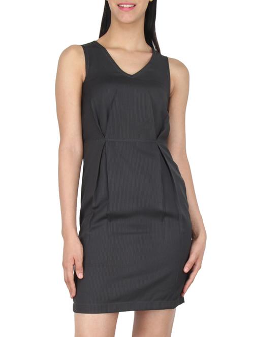 dark green polyester dress - 10733490 - Very Small Image - 1