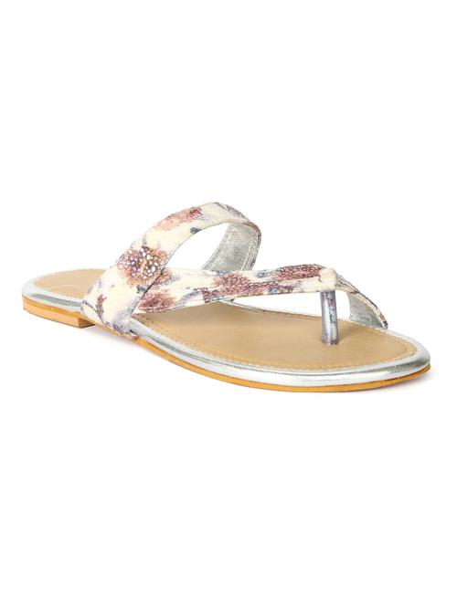 tan leatherette sandals - 10736138 - Very Small Image - 1