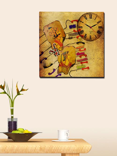 tungs10 royal telephone fusion canvas clock - 10744606 - Very Small Image - 1
