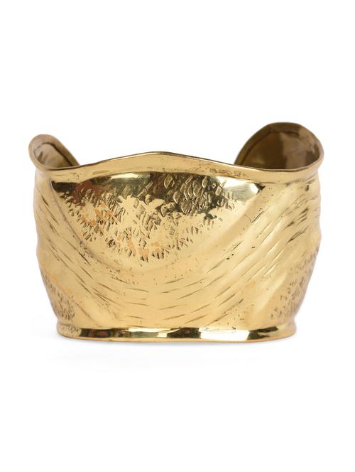 golden textured adjustable cuffs - 1074765 - Very Small Image - 1