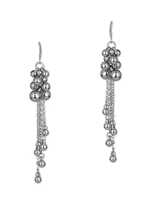 silver alloy earring - 10751832 - Very Small Image - 1