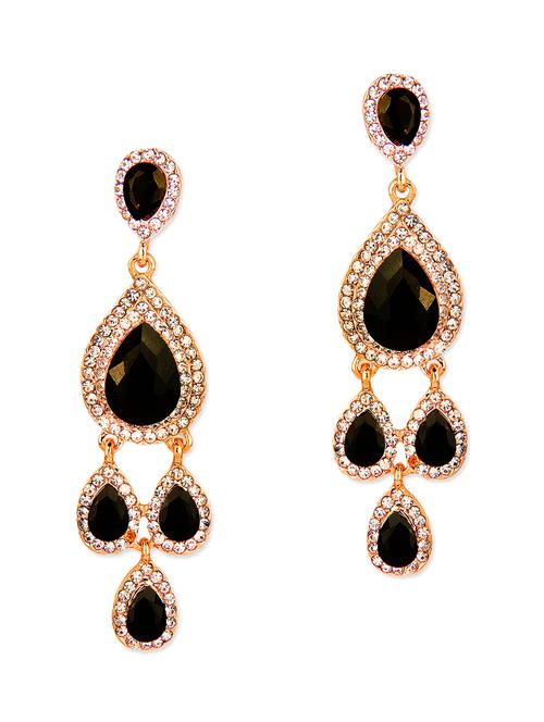 black metal alloy earring - 10751849 - Very Small Image - 1