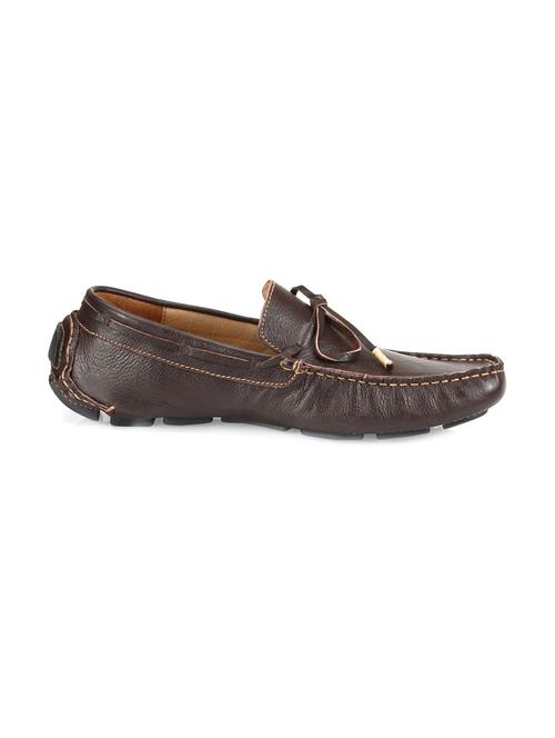 brown leather loafers - 10764206 - Very Small Image - 1