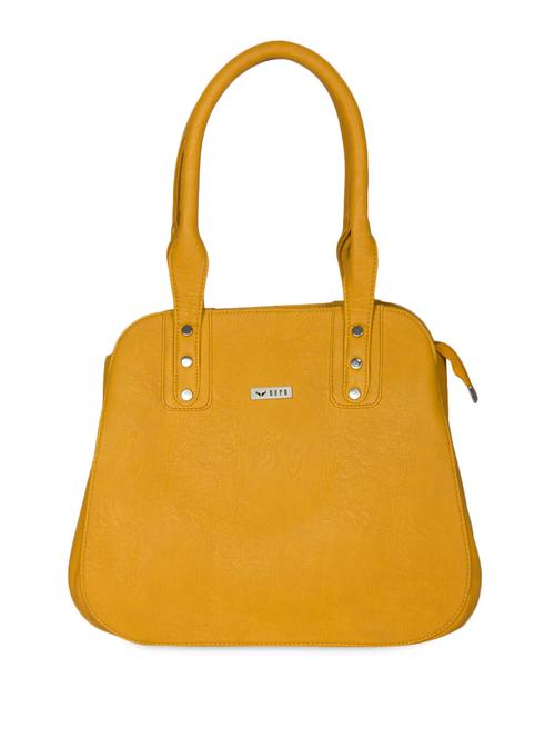 yellow faux leather handbag - 1076525 - Very Small Image - 1