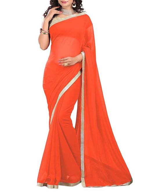 multi colour chiffon saree - 10778259 - Very Small Image - 1