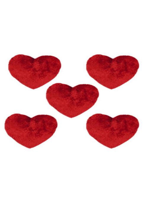 5 heart pillows :: 1 heart curtain - 10781999 - Very Small Image - 1