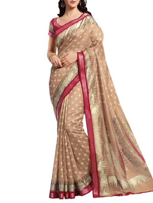 multi colored silk saree - 10786069 - Very Small Image - 1