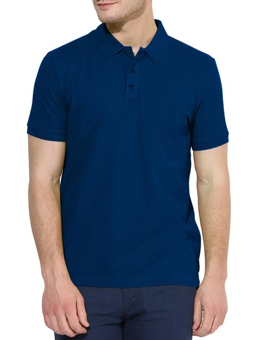 blue cotton t-shirt - 10797535 - Very Small Image - 1