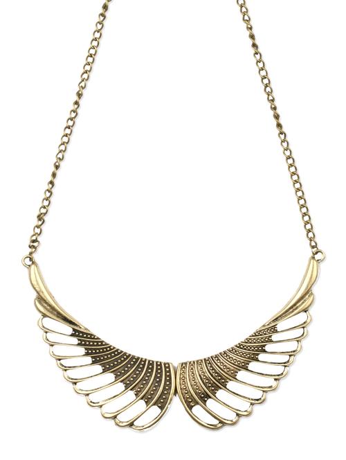 angel wings patterned collar neckpiece - 1080395 - Very Small Image - 1