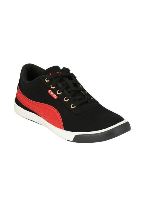 black canvas casual shoes - 10805845 - Very Small Image - 1