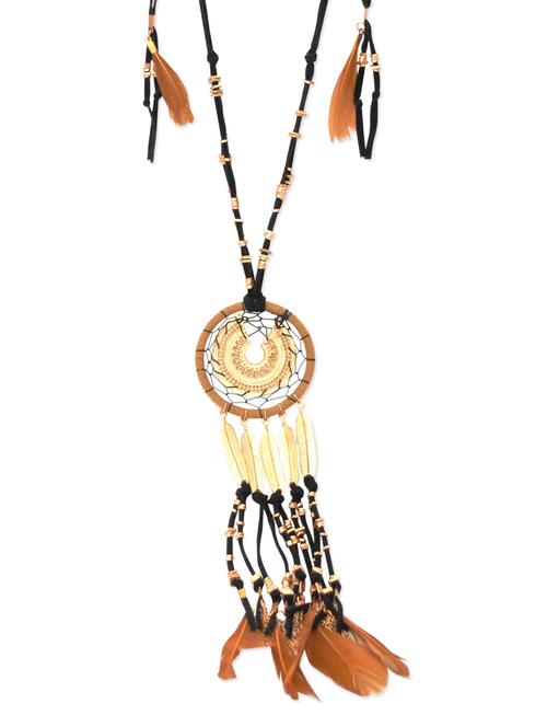 multi colored metal alloy necklace - 10808708 - Very Small Image - 1