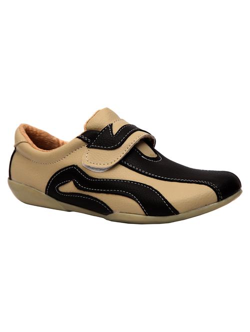 beige leatherette casual shoe - 10809259 - Very Small Image - 1