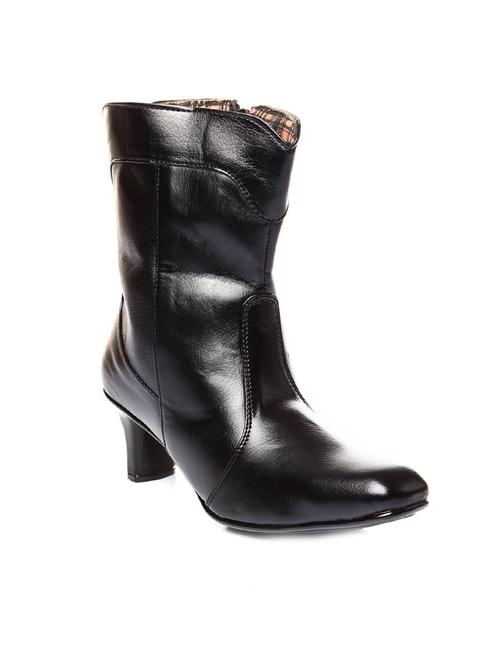 black leatherette boots - 10809310 - Very Small Image - 1