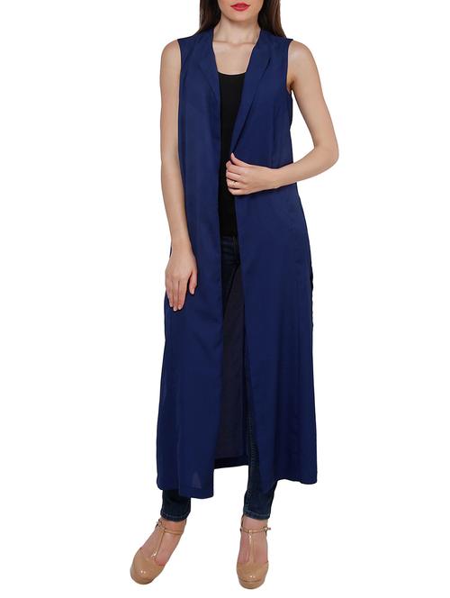 blue polyester top - 10814437 - Very Small Image - 1