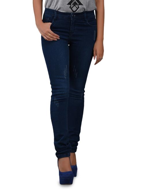 Stretchable Ripped denim jeans - 1081569 - Very Small Image - 1