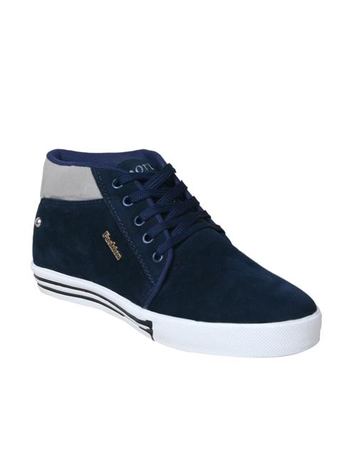 blue and grey suede sneaker - 10819208 - Very Small Image - 1