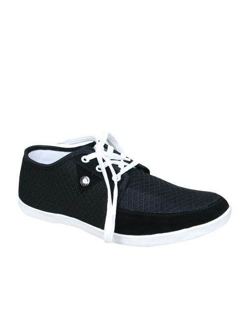 black mesh lace up shoe - 10819211 - Very Small Image - 1