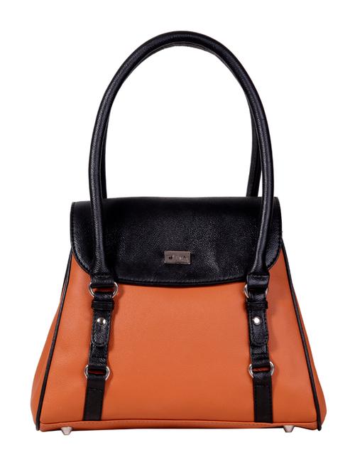 brown leatherette handbag - 10819814 - Very Small Image - 1