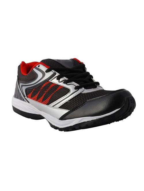 black net sport shoes - 10820725 - Very Small Image - 1