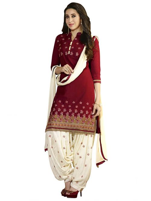 alvirafab red cotton suits - 10821879 - Very Small Image - 1