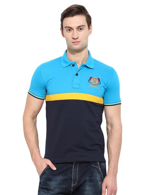 duke stardust blue cotton blend tees  - 10822153 - Very Small Image - 1