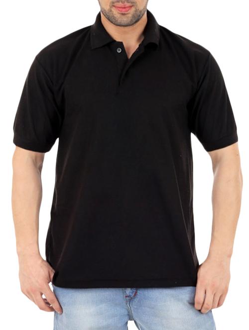 black cotton t-shirt - 10822330 - Very Small Image - 1