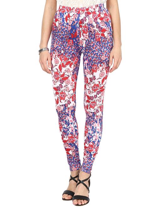 white viscose leggings - 10823626 - Very Small Image - 1