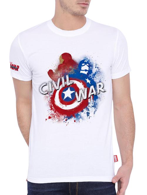 white cotton t-shirt - 10825761 - Very Small Image - 1