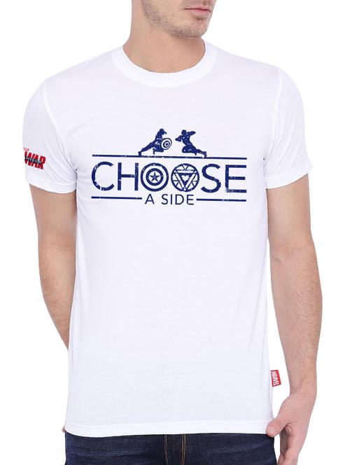 white cotton t-shirt - 10825799 - Very Small Image - 1