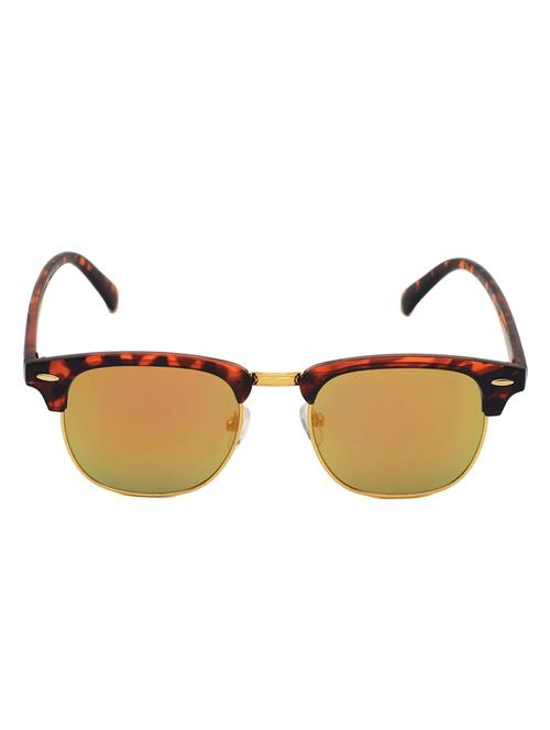 gold metal wayfarer men sunglass - 10830814 - Very Small Image - 1