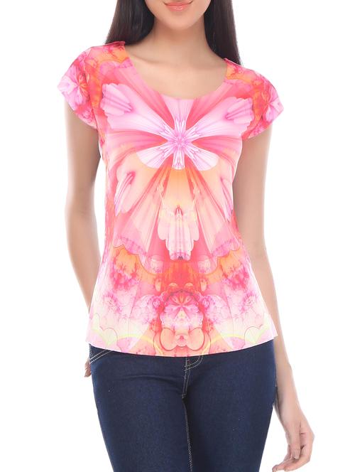multi colored polyester top - 10833001 - Very Small Image - 1