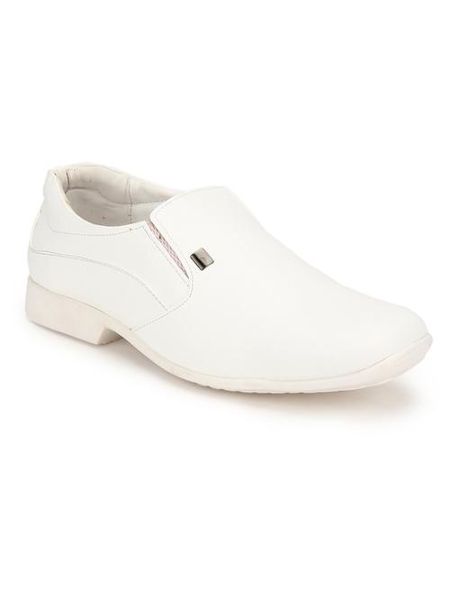 white leather formal shoes - 10840842 - Very Small Image - 1