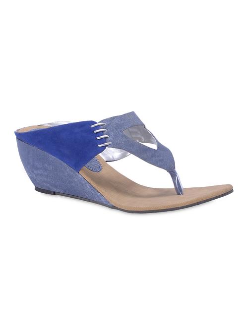 Blue toe separator sandals - 1084407 - Very Small Image - 1