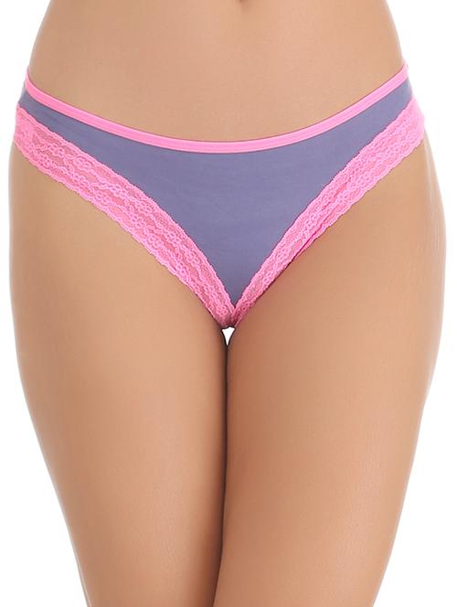 lavender lace panty - 10845936 - Very Small Image - 1