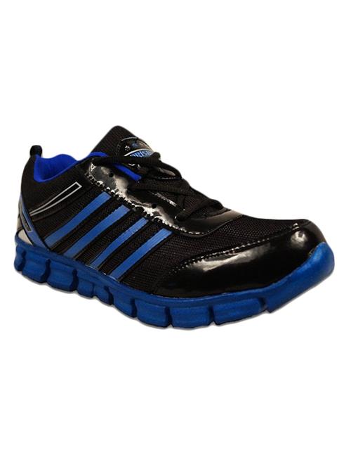 blue leatherette sport shoes - 10846049 - Very Small Image - 1