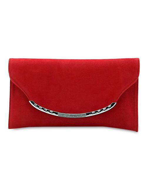 Plain solid Leatherette Clutch - 1085351 - Very Small Image - 1