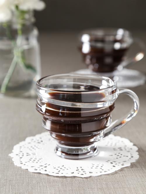 transparent glass spiral cups set of 6 - 10855641 - Very Small Image - 1