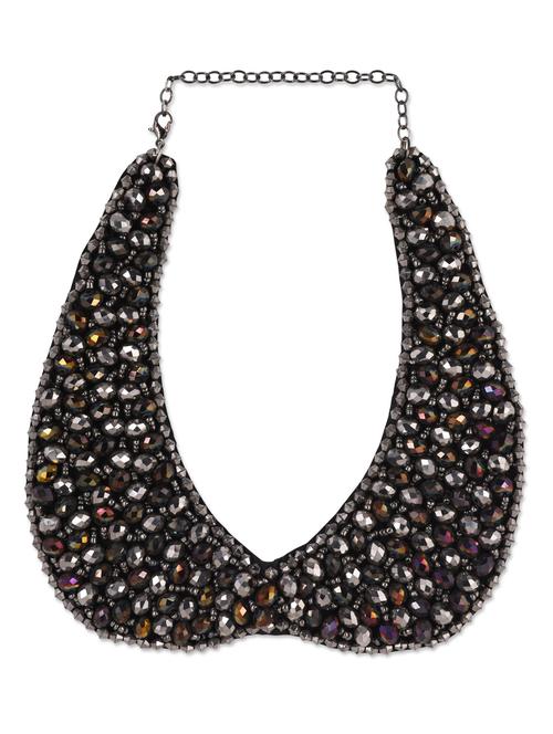 multi stone embellished neckpiece - 1086164 - Very Small Image - 1