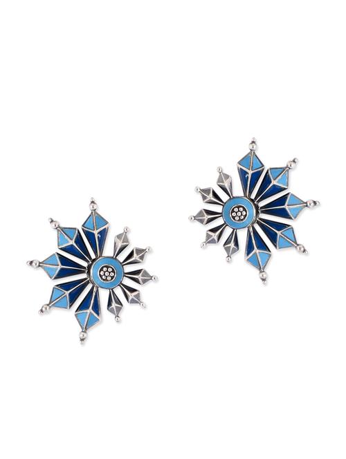 silver 3% alloy earring - 10861711 - Very Small Image - 1