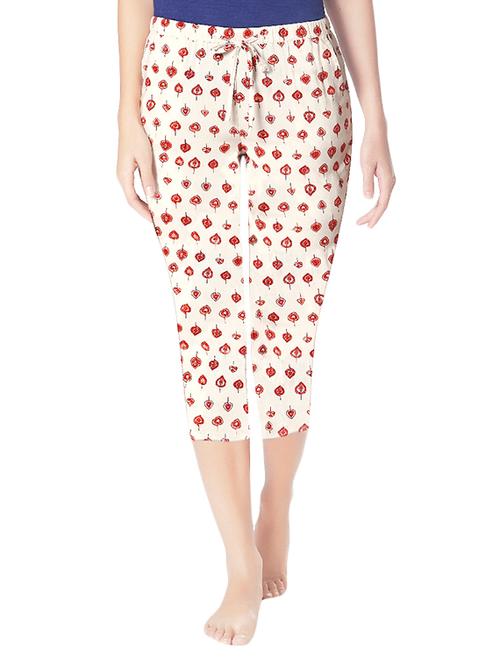 blue cotton capri set nightwear - 10862079 - Very Small Image - 1