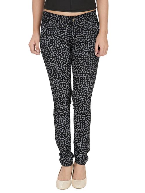 black cotton jeans - 10862276 - Very Small Image - 1