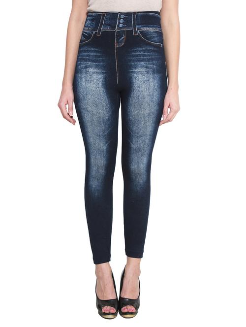 blue cotton jeggings - 10874912 - Very Small Image - 1