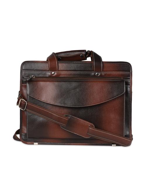 brown leather laptop bag - 1087867 - Very Small Image - 1