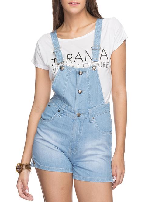 light blue cotton jumpsuit - 10885158 - Very Small Image - 1