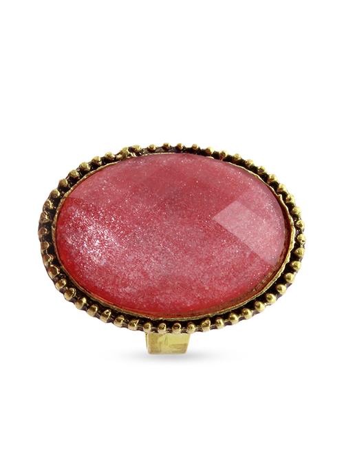 pink alloy ring - 10885332 - Very Small Image - 1